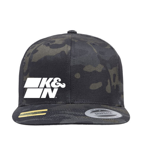 MULTI CAM - Premium Flat Bill Snapback Cap Thumbnail